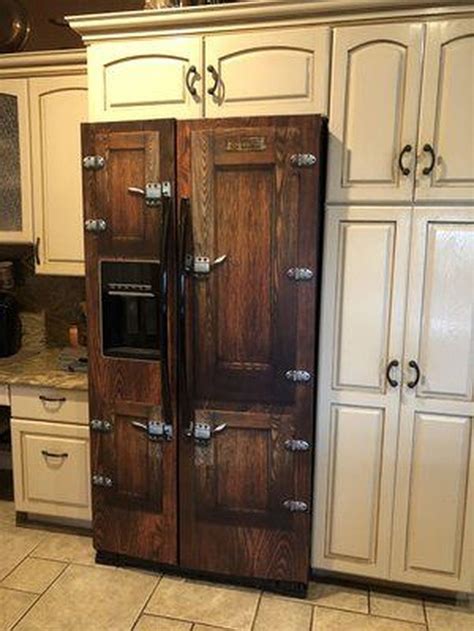 rustic cabinet wraps